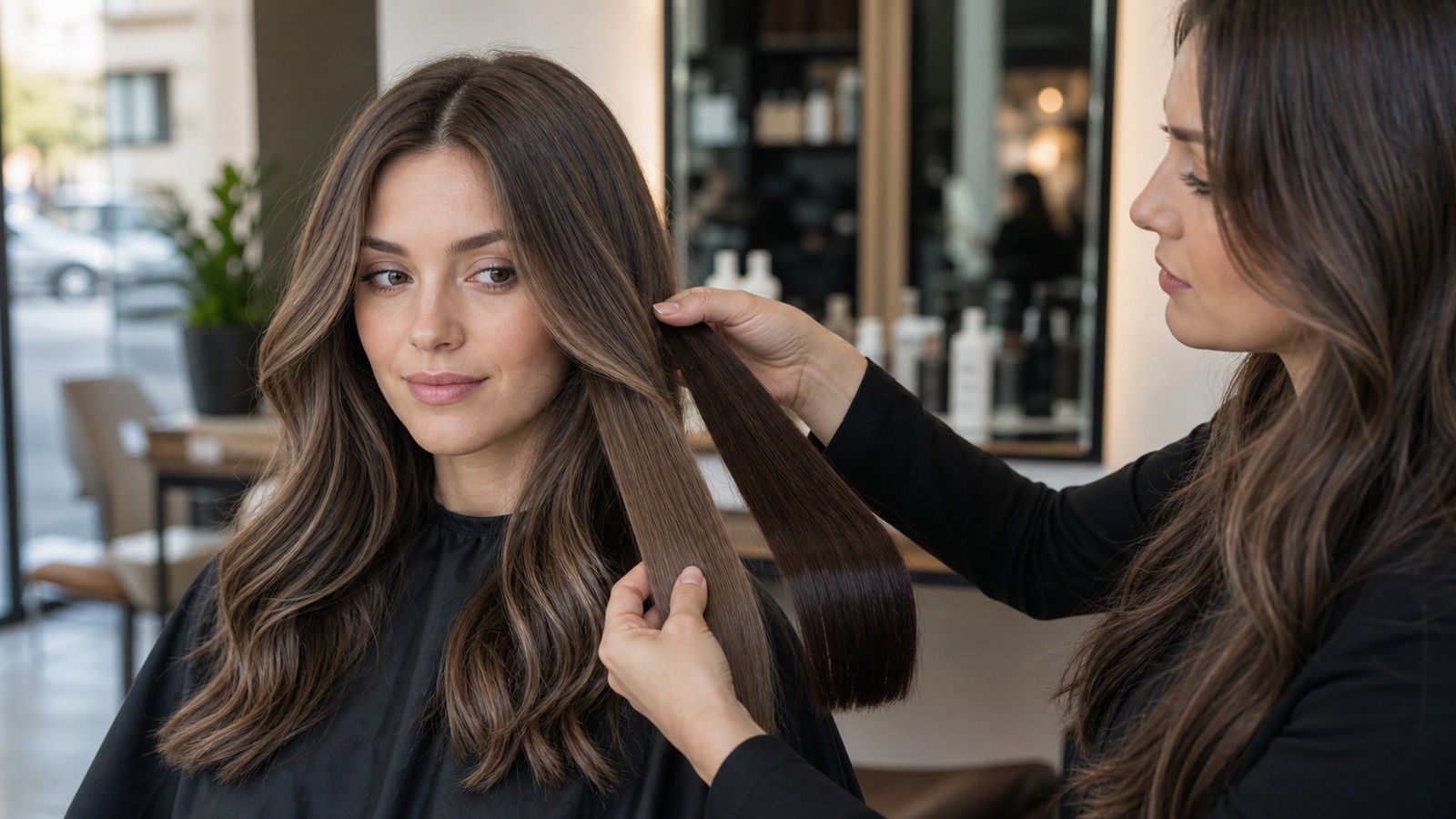 Editorial color analysis visual for Cool Summer vs Cool Winter Hair Color: How to Tell Which Direction Fits